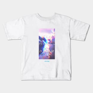 SadPlanetサドプラネット(Atlasアトラスの夢Dream-Pixel Inflight)) Kids T-Shirt